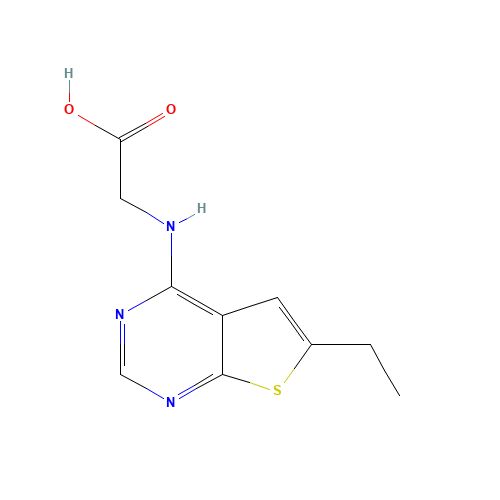 N-(6-Ethylthieno[2,3-d]pyrimidin-4-yl)glycine (CAS: 313534-29-1) - Related Chemical Product