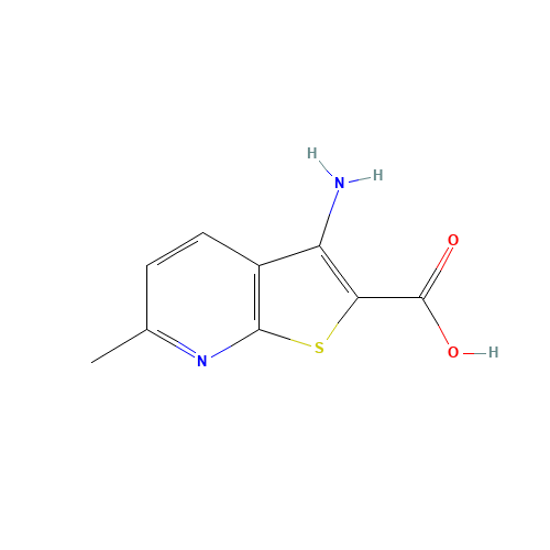 3-Amino-6-methylthieno[2,3-b]pyridine-2-carboxylic acid (CAS: 59488-60-7) - Related Chemical Product