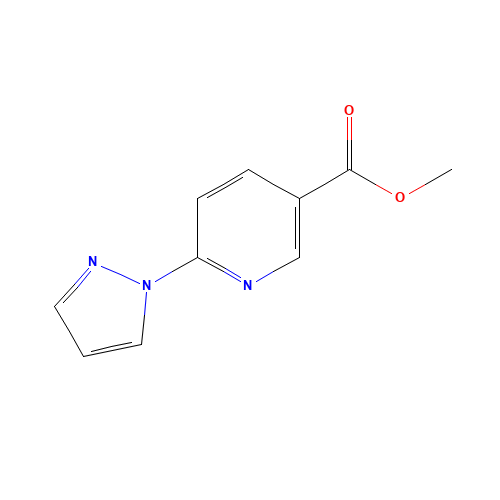 Methyl 6-(1H-pyrazol-1-yl)pyridine-3-carboxylate (CAS: 321533-62-4) - Related Chemical Product