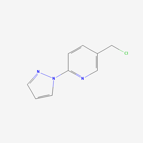 5-Chloromethyl-2-(pyrazol-1-yl)pyridine (CAS: 748796-39-6) - Related Chemical Product