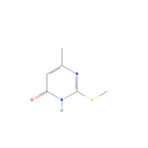 6-Methyl-2-(methylthio)pyrimidin-4-ol (CAS: 6328-58-1) - Related Chemical Product
