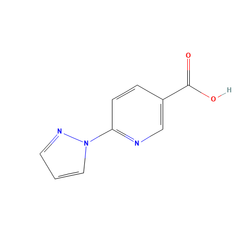 6-(1H-Pyrazol-1-yl)nicotinic acid (CAS: 253315-22-9) - Related Chemical Product