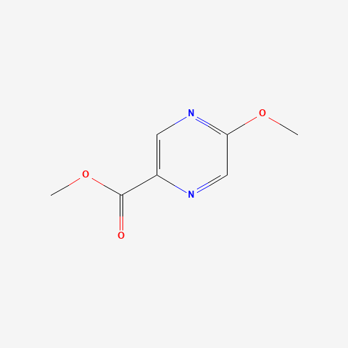 5-METHOXYPYRAZINECARBOXYLIC ACID METHYL ESTER (CAS: 38789-75-2) - Chemical Structure and Molecular Formula 