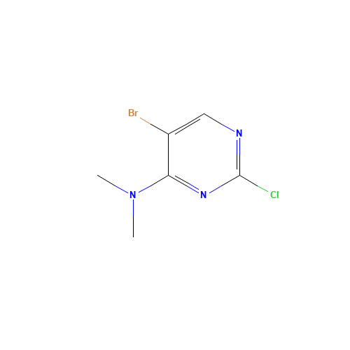 5-Bromo-2-chloro-4-(dimethylamino)pyrimidine (CAS: 57054-86-1) - Related Chemical Product