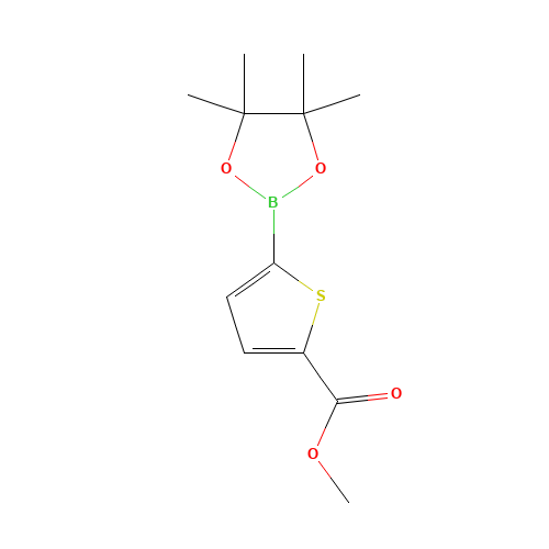 5-METHOXYCARBONYLTHIOPHENE-2-BORONIC ACID PINACOL ESTER (CAS: 916138-13-1) - Related Chemical Product