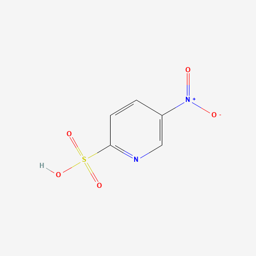 5-NITROPYRIDINE-2-SULFONIC ACID (CAS: 465529-94-6) - Chemical Structure and Molecular Formula 