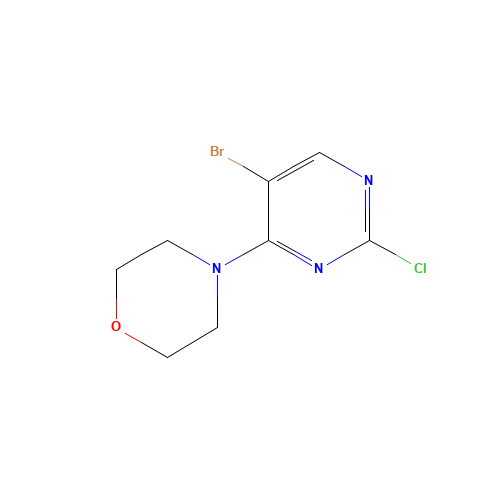 5-bromo-2-chloro-4-morpholinopyrimidine (CAS: 139502-01-5) - Related Chemical Product