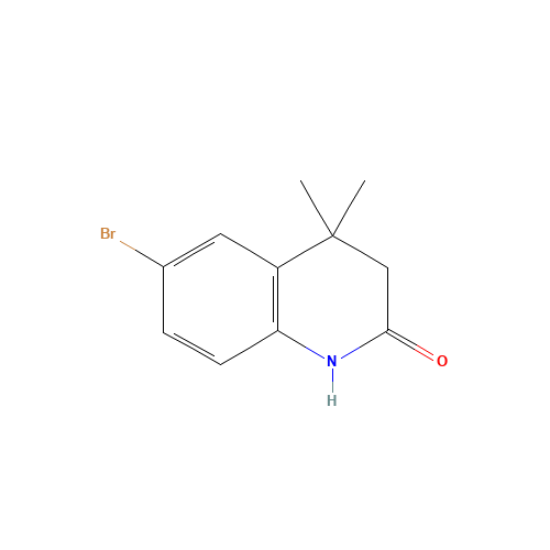 6-BROMO-3,4-DIHYDRO-4,4-DIMETHYLQUINOLIN-2(1H)-ONE (CAS: 135631-90-2) - Related Chemical Product