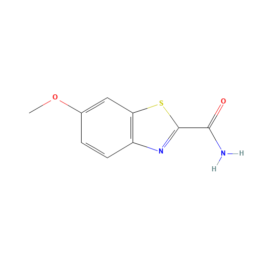 6-METHOXYBENZOTHIAZOLE-2-CARBOXAMIDE (CAS: 946-12-3) - Related Chemical Product