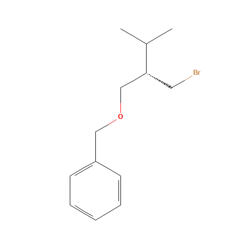 1-(((S)-2-(Bromomethyl)-3-methylbutoxy)methyl)benzene (CAS: 172901-00-7) - Related Chemical Product