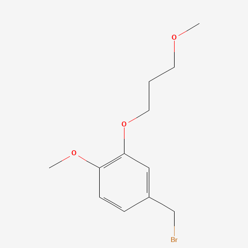 Benzene,4-(bromomethyl)-1-methoxy-2-(3-methoxypropoxy)- (CAS: 172900-73-1) - Related Chemical Product