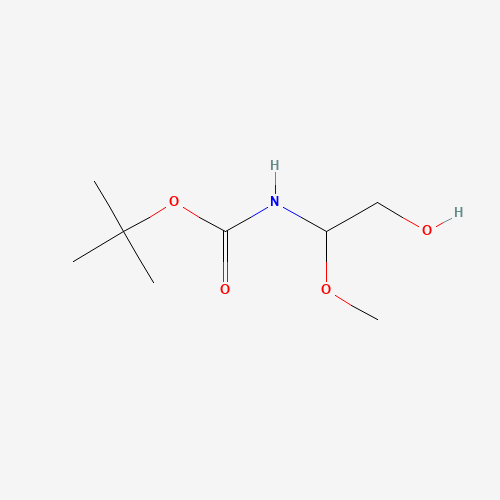 Carbamic acid,(2-hydroxy-1-methoxyethyl)-,1,1-dimethylethyl ester (9CI) (CAS: 113525-88-5) - Related Chemical Product