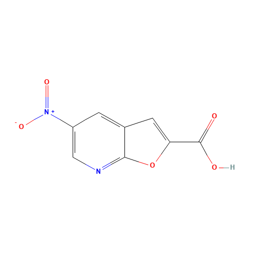 Furo[2,3-b]pyridine-2-carboxylic acid,5-nitro- (CAS: 6563-65-1) - Related Chemical Product