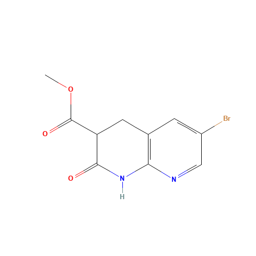 METHYL 6-BROMO-2-OXO-1,2,3,4-TETRAHYDRO-1,8-NAPHTHYRIDINE-3-CARBOXYLATE (CAS: 335031-10-2) - Related Chemical Product