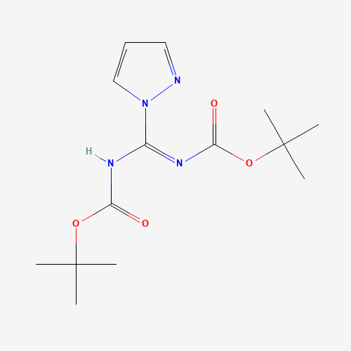 N,N'-BIS-BOC-1-GUANYLPYRAZOLE (CAS: 152120-54-2) - Related Chemical Product