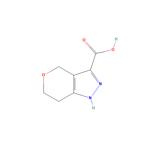 Pyrano[4,3-c]pyrazole-3-carboxylic acid,1,4,6,7-tetrahydro-(9CI) (CAS: 518990-20-0) - Related Chemical Product