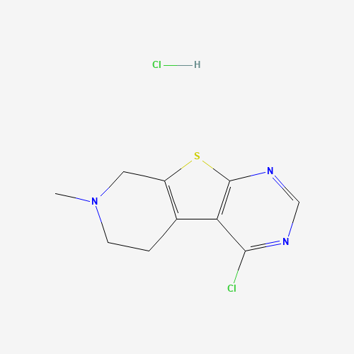 Pyrido[4',3':4,5]thieno[2,3-d]pyrimidine,4-chloro-5,6,7,8-tetrahydro-7-methyl-,monohydrochloride (CAS: 26830-30-8) - Related Chemical Product