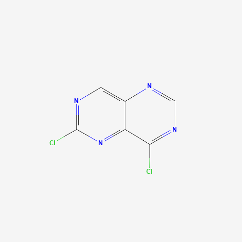 Pyrimido[5,4-d]pyrimidine,2,8-dichloro- (CAS: 189747-34-0) - Chemical Structure and Molecular Formula 