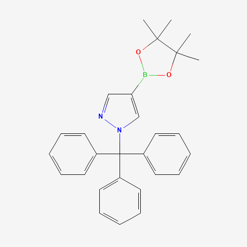 4-(4,4,5,5-Tetramethyl-[1,3,2]dioxaborolan-2-yl)-1-trityl-1H-pyrazole (CAS: 863238-73-7) - Related Chemical Product