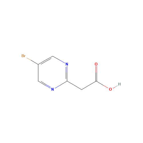 (5-Bromopyrimidin-2-yl)acetic acid (CAS: 1134327-93-7) - Related Chemical Product