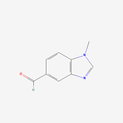 1H-Benzimidazole-5-carboxaldehyde,1-methyl- (CAS: 279226-70-9) - Chemical Structure and Molecular Formula 