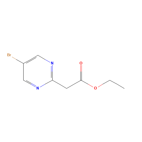 (5-Bromopyrimidin-2-yl)acetic acid ethyl ester (CAS: 1134327-91-5) - Related Chemical Product