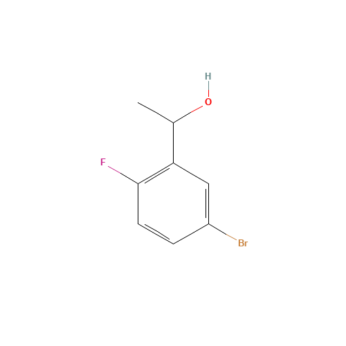 1-(5-Bromo-2-fluorophenyl)ethanol (CAS: 552331-15-4) - Related Chemical Product