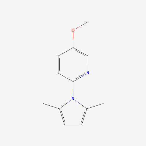 5-METHOXY-2-(2,5-DIMETHYL-1H-PYRROL-1-YL)PYRIDINE (CAS: 638352-78-0) - Related Chemical Product