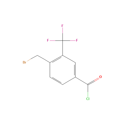 4-(Bromomethyl)-3-(trifluoromethyl)-Benzoylchloride (CAS: 948553-14-8) - Related Chemical Product