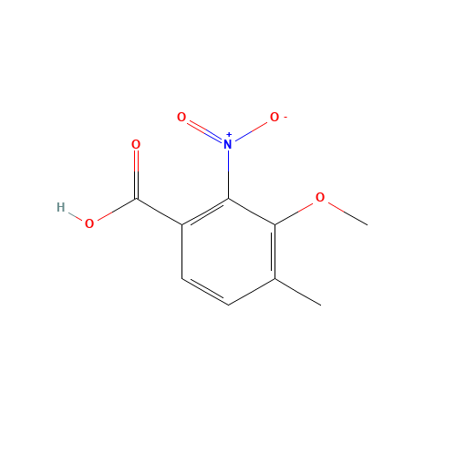 3-Methoxy-4-methyl-2-nitrobenzoic acid (CAS: 57281-77-3) - Related Chemical Product