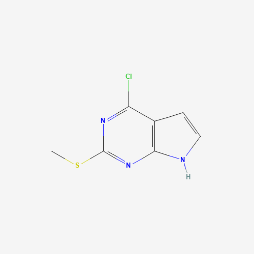 5-chloro-3-methylsulfanyl-2,4,9-triazabicyclo[4.3.0]nona-2,4,7,10-tetraene (CAS: 57564-94-0) - Related Chemical Product