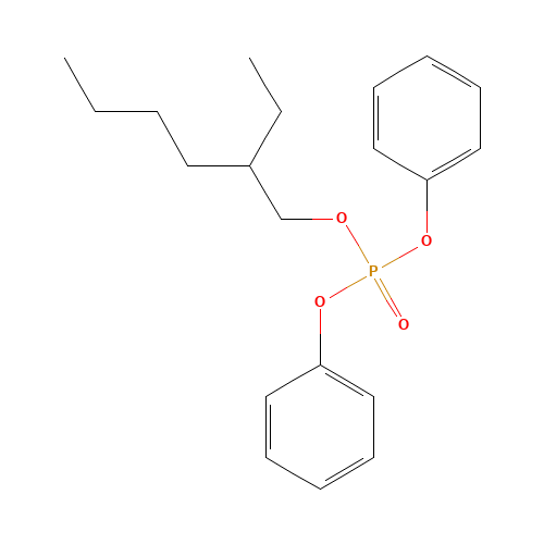 2-Ethylhexyl diphenyl phosphate (CAS: 1241-94-7) - Related Chemical Product