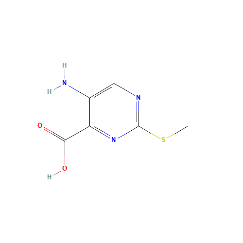 5-AMINO-2-(METHYLTHIO)PYRIMIDINE-4-CARBOXYLIC ACID (CAS: 100130-05-0) - Related Chemical Product