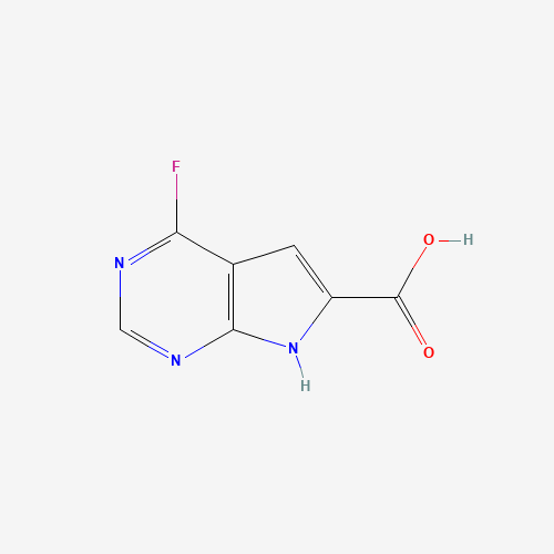 4-fluoro-7H-pyrrolo[2,3-d]pyrimidine-6-carboxylic acid (CAS: 1016241-81-8) - Related Chemical Product