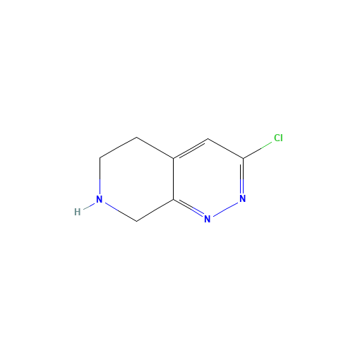 3-chloro-5,6,7,8-tetrahydropyrido[3,4-c]pyridazine (CAS: 1029721-23-0) - Related Chemical Product