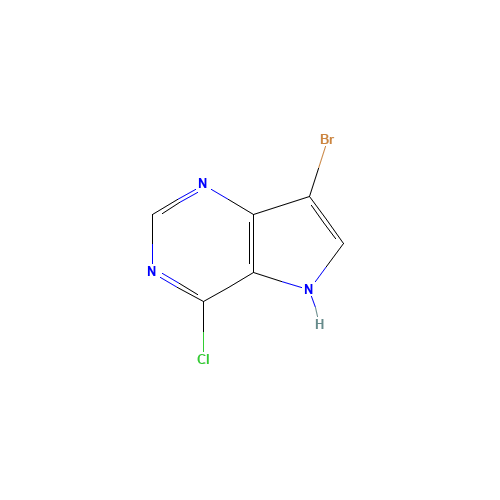 7-bromo-4-chloro-5H-pyrrolo[3,2-d]pyrimidine (CAS: 1032650-41-1) - Related Chemical Product