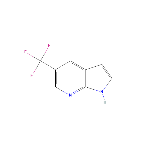 1H-Pyrrolo[2,3-b]pyridine,5-(trifluoromethyl)- (CAS: 1036027-54-9) - Related Chemical Product