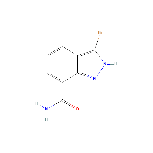 1H-INDAZOLE-7-CARBOXAMIDE,3-BROMO- (CAS: 1040101-02-7) - Related Chemical Product