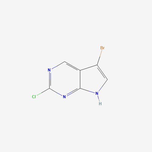 5-Bromo-2-chloro-7H-pyrrolo[2,3-d]pyrimidine (CAS: 1060816-58-1) - Related Chemical Product