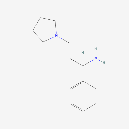 1-PHENYL-3-(PYRROLIDIN-1-YL)PROPAN-1-AMINE (CAS: 113640-37-2) - Related Chemical Product