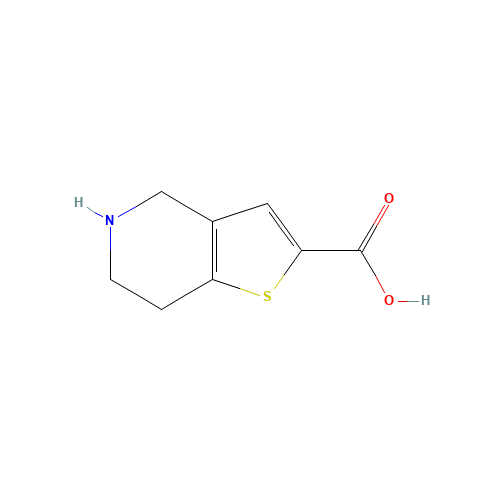 4,5,6,7-tetrahydrothieno[3,2-c]pyridine-2-carboxylic acid (CAS: 116118-98-0) - Related Chemical Product