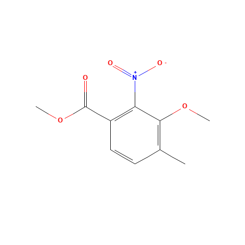 Methyl 3-methoxy-4-methyl-2-nitrobenzoate (CAS: 128450-32-8) - Related Chemical Product