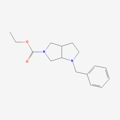 Ethyl 1-benzylhexahydropyrrolo[3,4-b]pyrrole-5(1H)-carboxylate (CAS: 132414-78-9) - Related Chemical Product