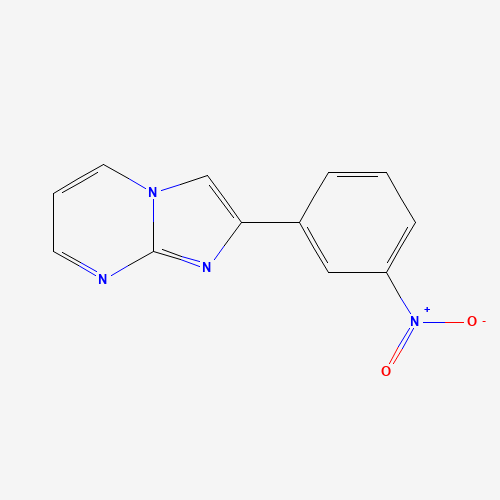 2-(3-NITRO-PHENYL)-IMIDAZO[1,2-A]PYRIMIDINE (CAS: 134044-50-1) - Related Chemical Product