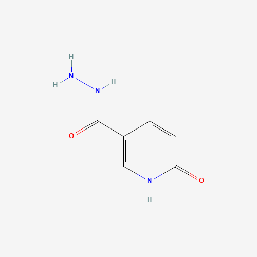 6-oxo-1,6-dihydropyridine-3-carboxylic acid hydrazide (CAS: 134531-63-8) - Chemical Structure and Molecular Formula 