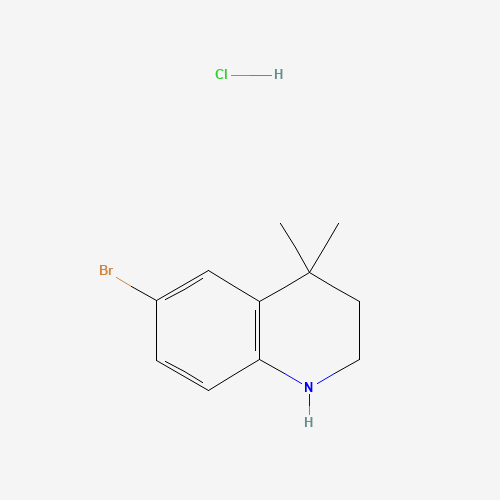 6-bromo-1,2,3,4-tetrahydro-4,4-dimethylquinoline hydrochloride (CAS: 135631-91-3) - Related Chemical Product
