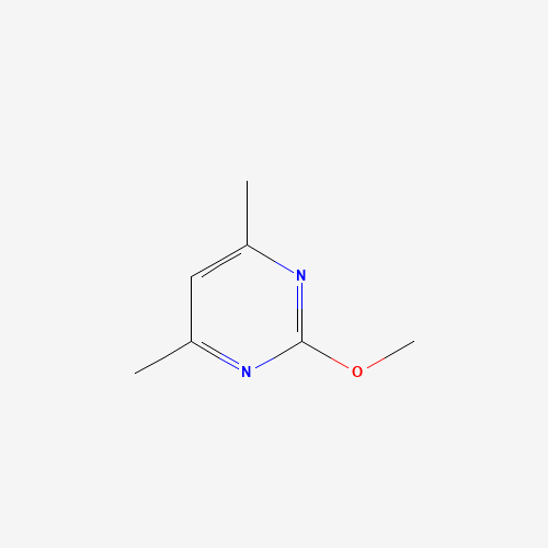 2-methoxy-4,6-dimethylpyrimidine (CAS: 14001-61-7) - Chemical Structure and Molecular Formula 