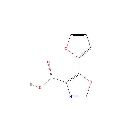 4-Oxazolecarboxylic acid,5-(2-furanyl)- (CAS: 143659-16-9) - Related Chemical Product