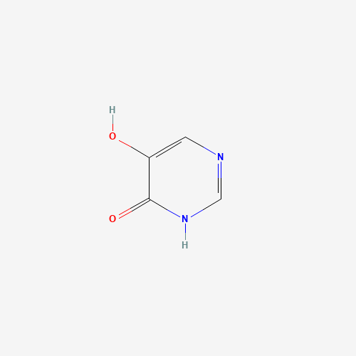5-Hydroxy-1,4-dihydropyrimidin-4-one (CAS: 15837-41-9) - Chemical Structure and Molecular Formula 
