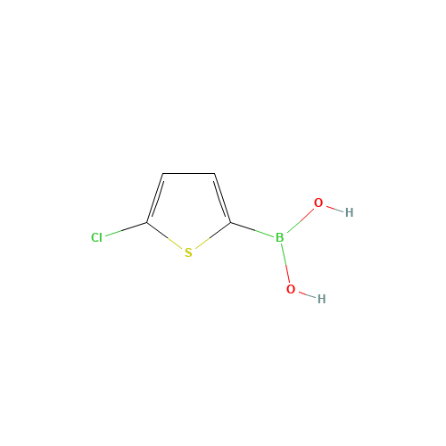 5-Chlorothiophen-2-YlboronicAcid (CAS: 162607-18-3) - Chemical Structure and Molecular Formula 